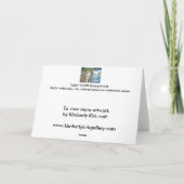 Grußkarte: Laka Karte (Rückseite)