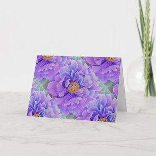 Grußkarte Lavendel Karte
