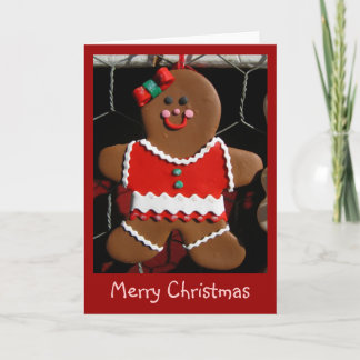 Grußkarte - Lebkuchen der frohen Weihnachten