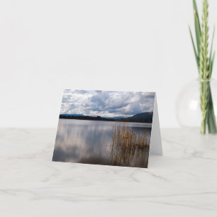 Grußkarte Loch Menteith, Schottland Karte
