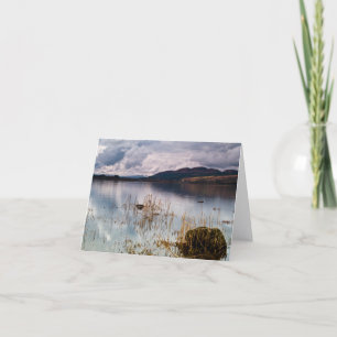 Grußkarte Loch Menteith, Schottland Karte