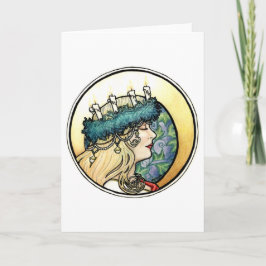 Grußkarte "Lucia" Feiertagskarte