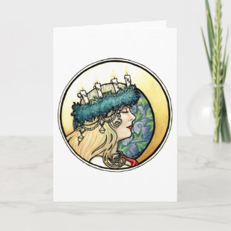 Grußkarte "Lucia" Feiertagskarte