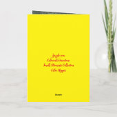 Grußkarte "Lucy" Karte (Rückseite)