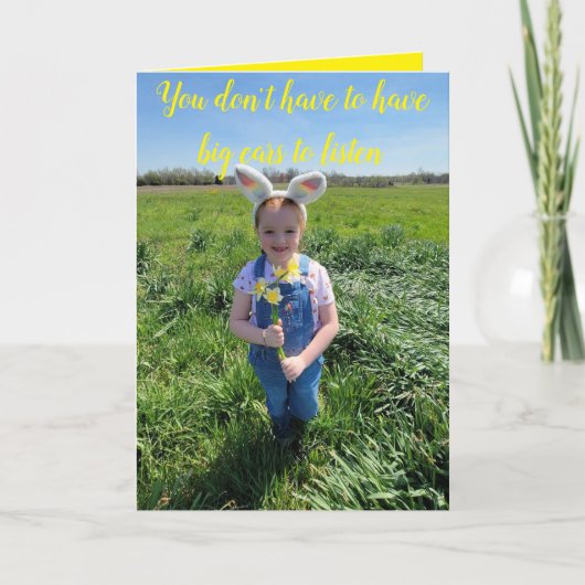 Grußkarte "Lucy" Karte (Vorderseite)