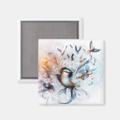 Grußkarte Magnet (Vorderseite/Rückseite)