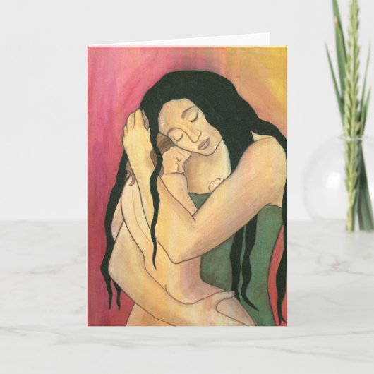 Grußkarte: "Mama" Karte (Vorderseite)