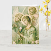 Grußkarte: Mein Soul verleiht den Schleier Karte (Gelbe Blume)