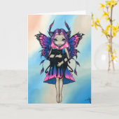 Grußkarte "Meine drei Kätzchen" Karte (Gelbe Blume)