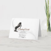 Grußkarte "Mesteño" Karte (Rückseite)