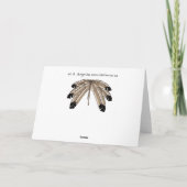 Grußkarte Metis Nation Card Karte (Rückseite)