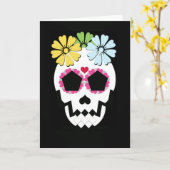 Grußkarte mit Blume Karte (Gelbe Blume)
