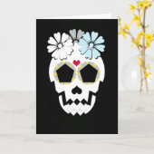 Grußkarte mit Blume Karte (Gelbe Blume)