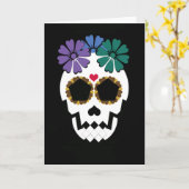 Grußkarte mit Blume Karte (Gelbe Blume)