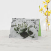 Grußkarte mit durchdachten Zitaten Karte (Gelbe Blume)