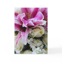 Grußkarte mit floraler Vorderseite, Liebesgedicht 