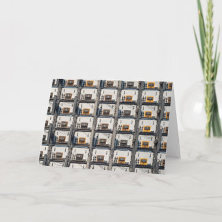 Grußkarte mit LED-Anzeige Karte