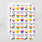 Grusskarte mit Stolz Einladung (Vorne/Hinten)