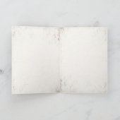 Grußkarte mit Vintage Golf Player Karte (Innenseite)