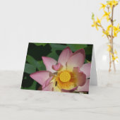 Grußkarte "Momentan Living" Karte (Gelbe Blume)