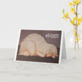 Grußkarte: #MOOD Karte (Gelbe Blume)