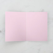 Grußkarte Mosaik Pink/Grau Karte (Innenseite)