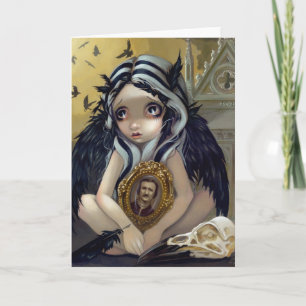 Grußkarte "Nevermore" Karte