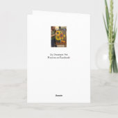 Grußkarte - NGA Watercolor - Lilac Bouquet #1 Karte (Rückseite)