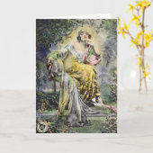 Grußkarte "Norma Talmadge" Karte (Gelbe Blume)