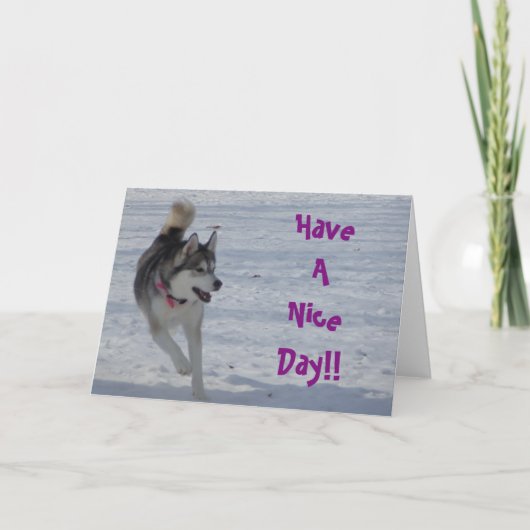 Grußkarte Nr. 1 Karte (Vorderseite)