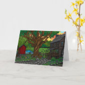 Grußkarte Nr. 2 Karte (Gelbe Blume)