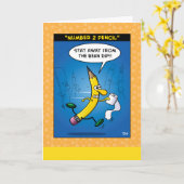 Grußkarte "Nummer 2 Stift" Karte (Gelbe Blume)