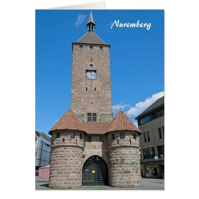 Grußkarte Nürnberg (Vorne)