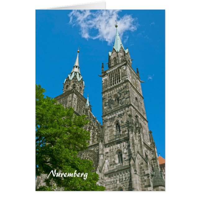 Grußkarte Nürnberg (Vorne)