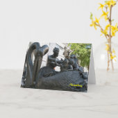 Grußkarte Nürnberg Karte (Gelbe Blume)