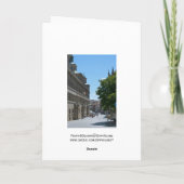 Grußkarte Nürnberg Karte (Rückseite)