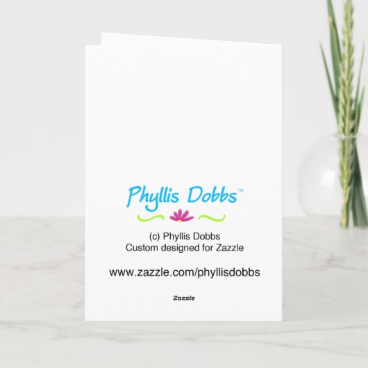 Grußkarte oder Note Card für Quilt-Lover-Hunde Karte (Rückseite)