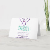 Grußkarte oder Notecards Feiertagskarte (Rückseite)