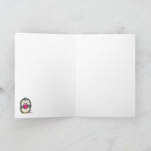 Grußkarte ohne Pinguin Karte (Innenseite)