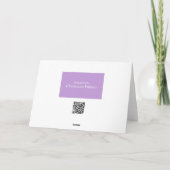 Grußkarte - Ostereier gestrichen Feiertagskarte (Rückseite)