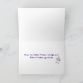 Grußkarte "Osterglücklichkeit" Feiertagskarte (Innenseite)