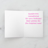 Grußkarte - Ostern - Somebunny Feiertagskarte (Innenseite)