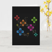Grußkarte Owl Daisis Karte (Gelbe Blume)