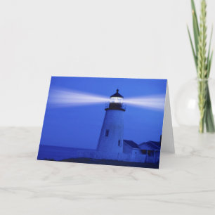 GRUßKARTE Pemaquid Leuchtturm Karte