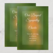 Grußkarte personalisiert Sympathie Karte (Vorne/Hinten)