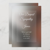 Grußkarte personalisiert Sympathie Karte (Vorne/Hinten)