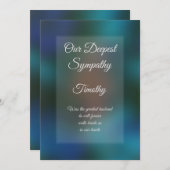 Grußkarte personalisiert Sympathie Karte (Vorne/Hinten)