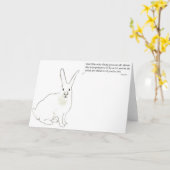 Grußkarte Philip Larkin Karte (Gelbe Blume)