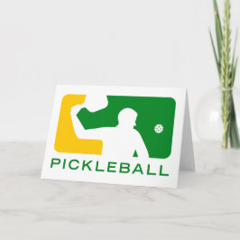 Grußkarte - Pickleball der großen Liga Karte