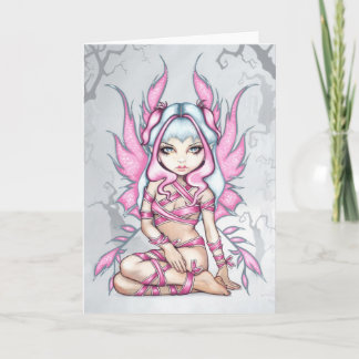 Grußkarte "Pink Ribbon Fairy" Karte